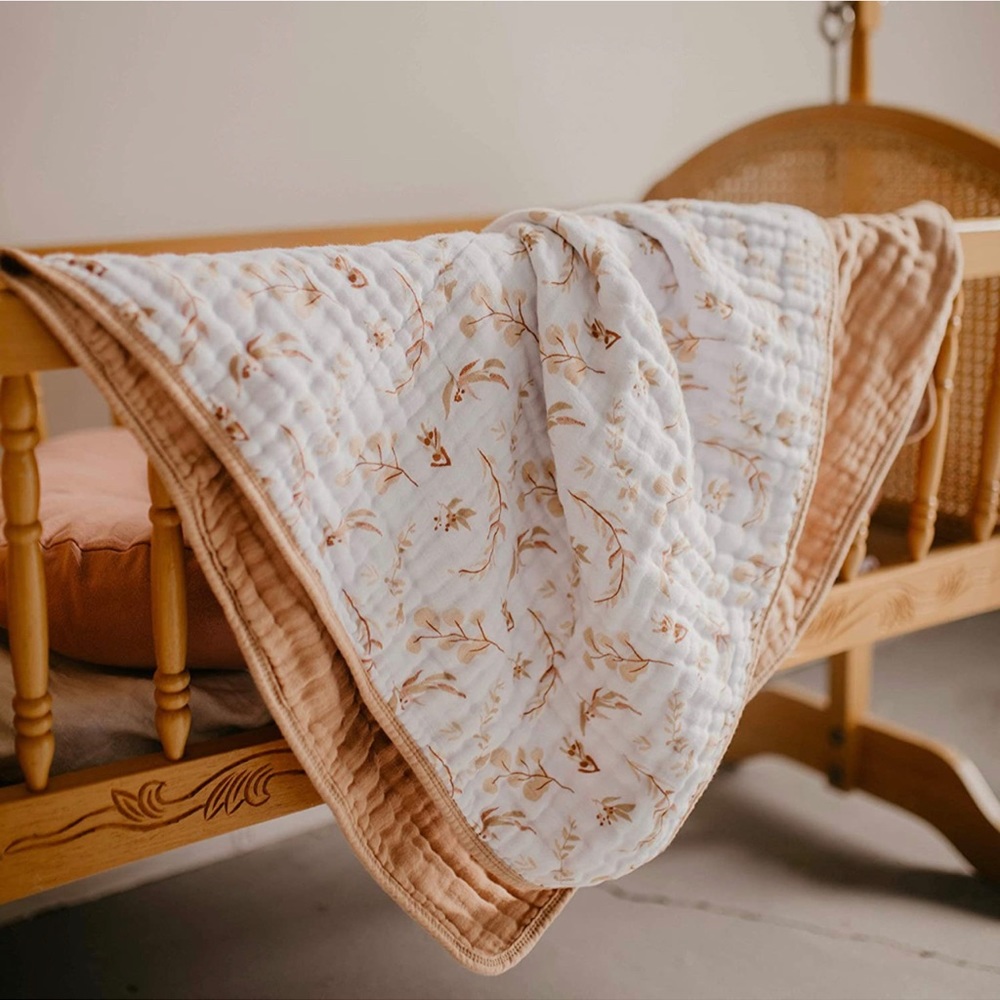 SOLD  Parker Baby Muslin Blanket